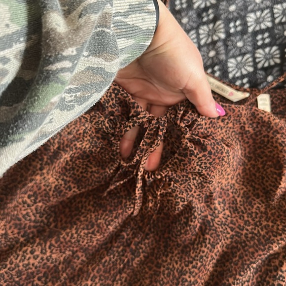 90s Victoria Secret cheetah Polyester Dress - Picture 4 of 7